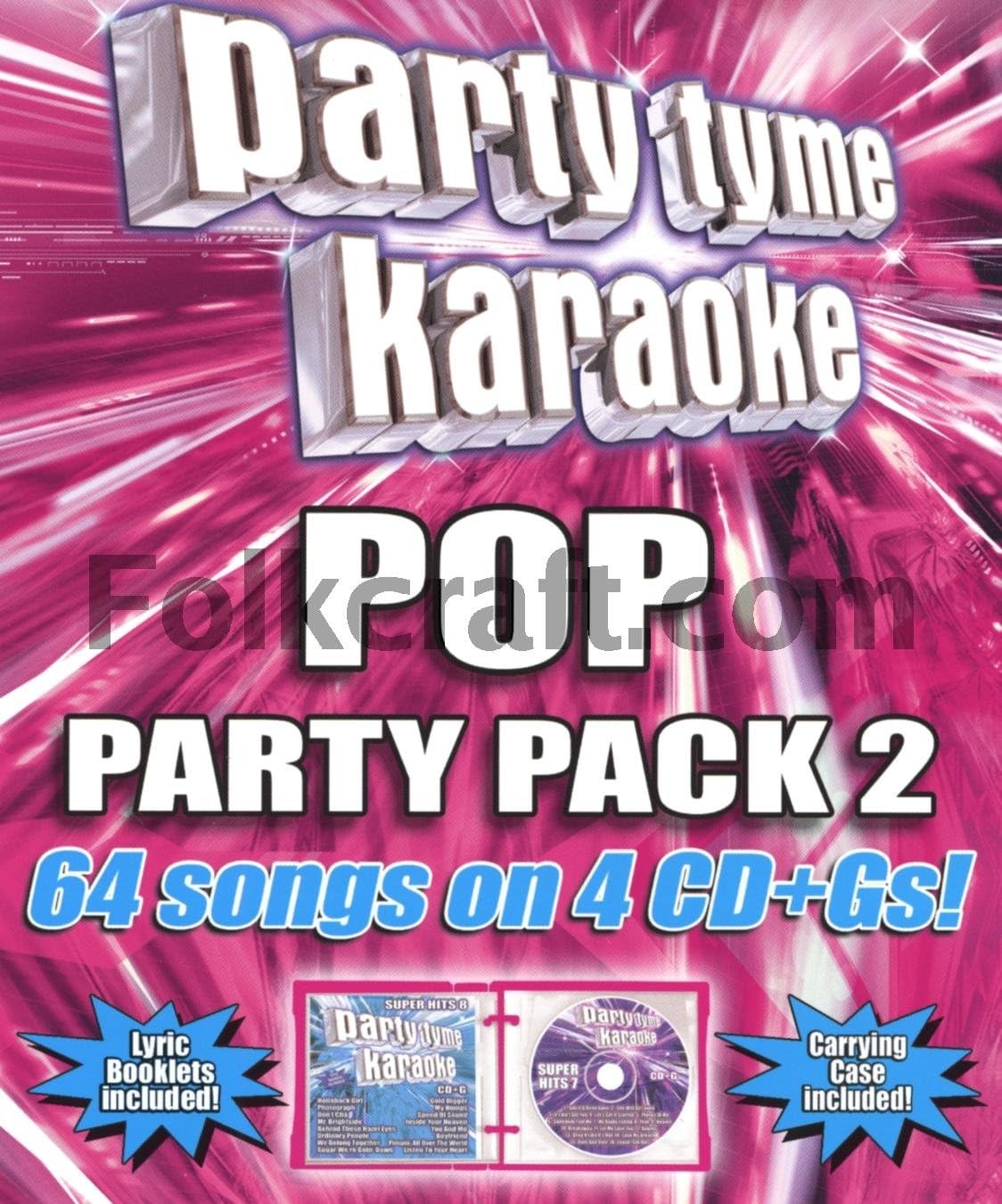 

CD VARIOUS Party Time Karaoke Pop Party Pack SYB4411 Japan Pop Used