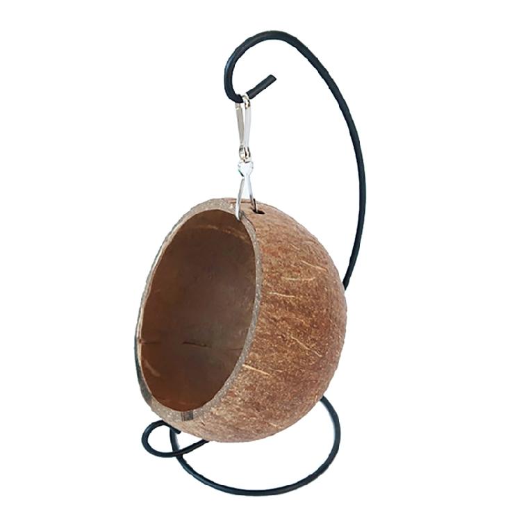 

Small Animal Hammock Bed with Stand Coconut Nest for Sugar Gliders Golden Bears