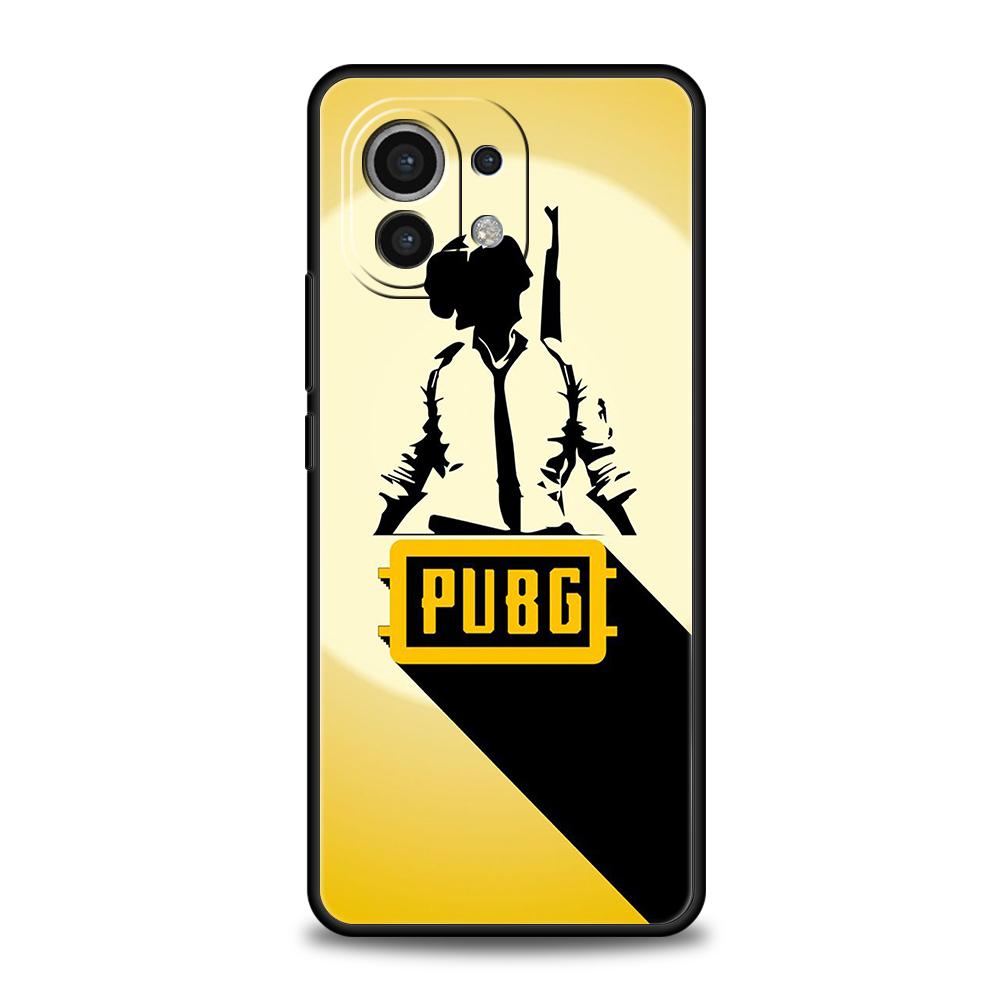 

Game PUBG Phone Case For Xiaomi Mi X3 X4 NFC F3 M3 M4 GT Note 9T 10T 10 11 Ultra 11T 11X 12 Pro Lite 5G Silicone Shell Coque Bag Xiaomi 12