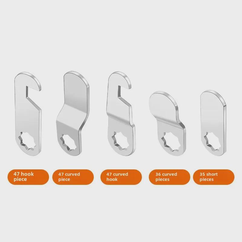 Přeshraniční Zahraniční Obchod Poštovní Schránka Zásuvkový Zámek Sada s Jazýčkovým Zámkem, Přepážkou a Hákovým Kusem - Samostatně Baleno