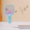 USB Electric 2-in-1 Mosquito Swatter & Trap Lamp - Mini Household Mosquito Killer Device