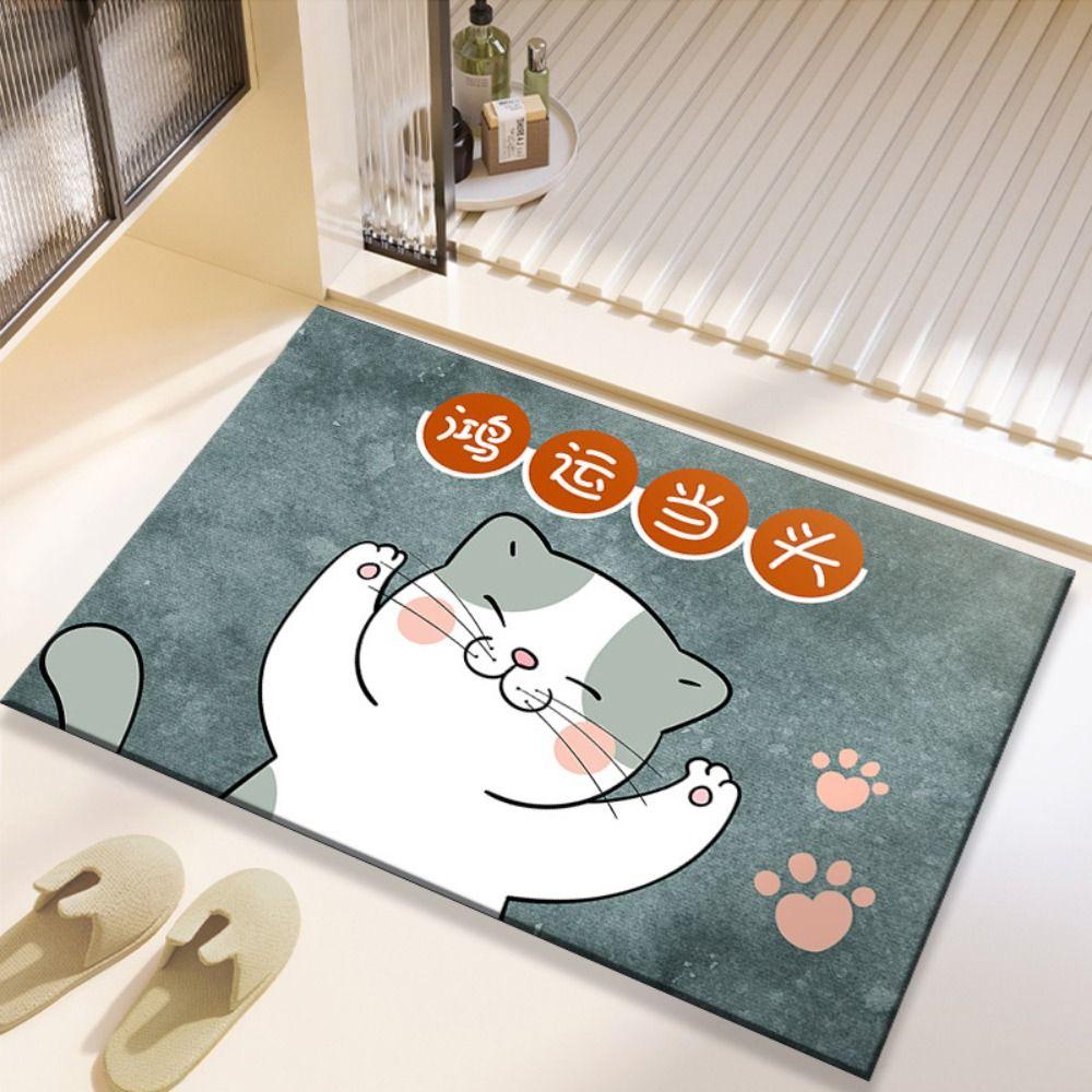 

Коврик для прикроватной тумбочки Kawaii 40x60 см, коврик для двери, коврик для спальни, коврик для ванной, туалет 1