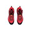 LiNing Power 7 V2 Dämpfung Rutschfest Verschleißfest Halt Rebound High-Top Basketballschuhe Rot Schwarz ABPR009-3