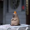 Meditation Incense Burner Capybara Mosquito Coil Holder with Tray Ornaments for Small Medium-sized Pan Incense, Home Decoration