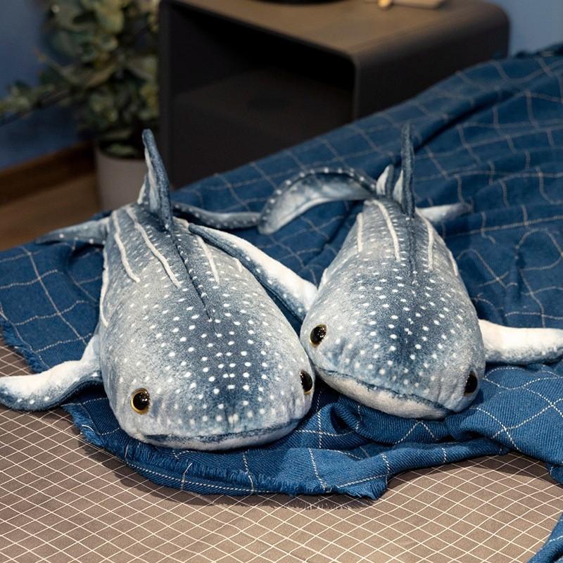Animal Marine Whale Shark Plush Toy Stuffed Doll Cartoon Decoration Gift Kids