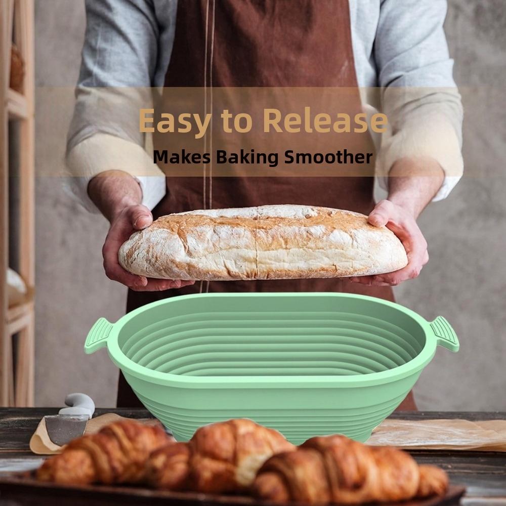 Heat-Resistant Sourdough Bread Baking Bowl Food Grade Dough Fermentation Bowl  Bread Making