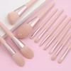 11pcs Professional Pink Makeup Brushes Set Soft-bristled Brush Foundation Brush  Concealer