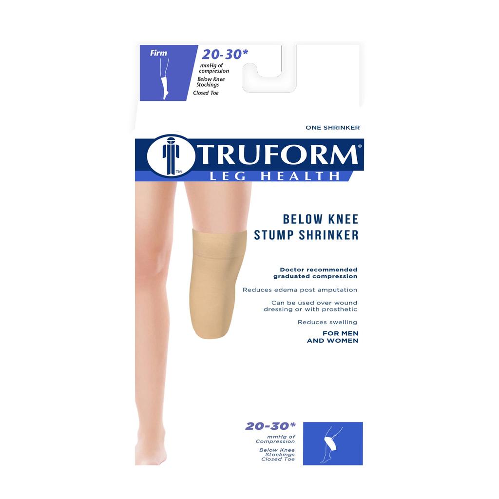 Stump Limb and Ventilation for Amputee Large Inch Truform-OTC Below-the-Knee Compression, Compression, Care, Beige, (16-20 Calf)