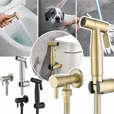 Haushalt Badezimmer Dusche Badezimmer Halterung Toilette Spritzpistole Fester Sitz Basis Bidet Düse Hängen Haken