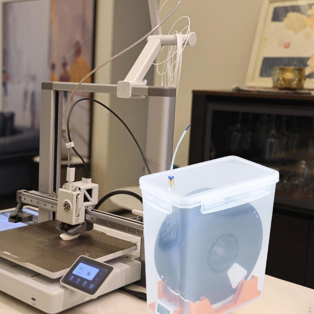 Scatola Essiccante per Filamento Stampante 3D, Accessorio Scatola Essiccatore 5,8L Supporto Facile da Installare