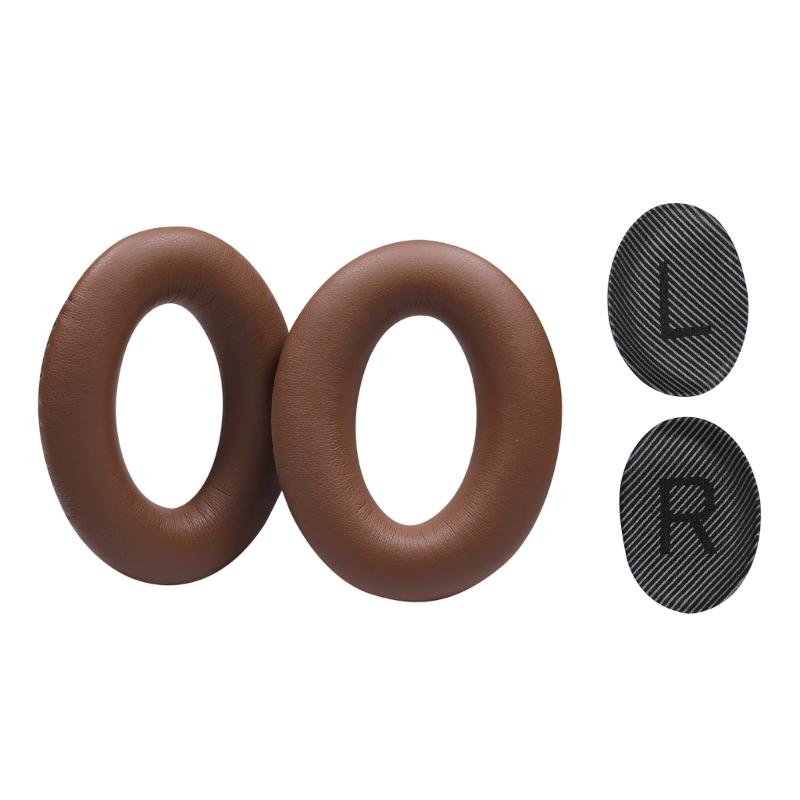 Protein Leather Earmuffs for QC35 Headphones Soft Sponges Earpads Case Cover Ear Pad Earphone Cushions