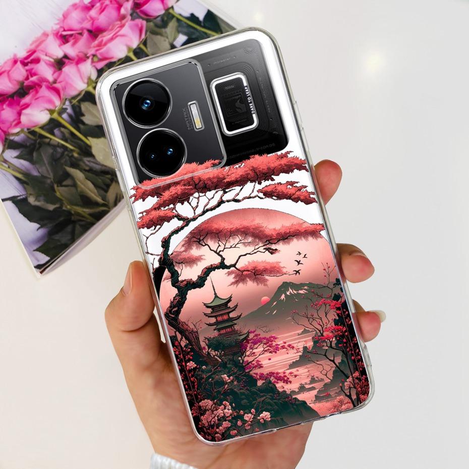For Realme GT3 RMX3709 Cool Dragon Cartoon Phone Case For Realme GT 3 GT3 240W 5G Soft Silicone TPU Cases