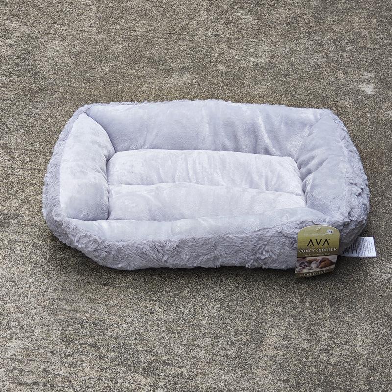 Teddy Poodle Small Dog One-Piece Warm Plush House & Mat for Cats/Dogs 55x45x12 cm Exterior