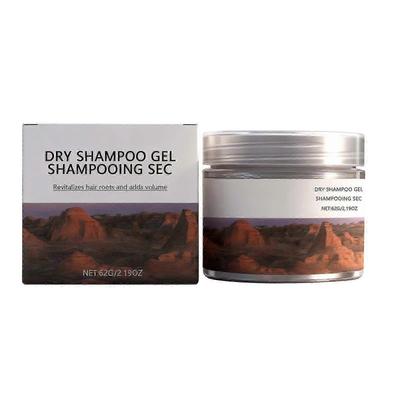 Pasta Shampoo a Secco, Gel Shampoo a Secco, Shampoo a Secco Volumizzante Istantaneamente Fresco, Shampoo a Secco Volumizzante, Shampoo a Secco per Capelli Scuri