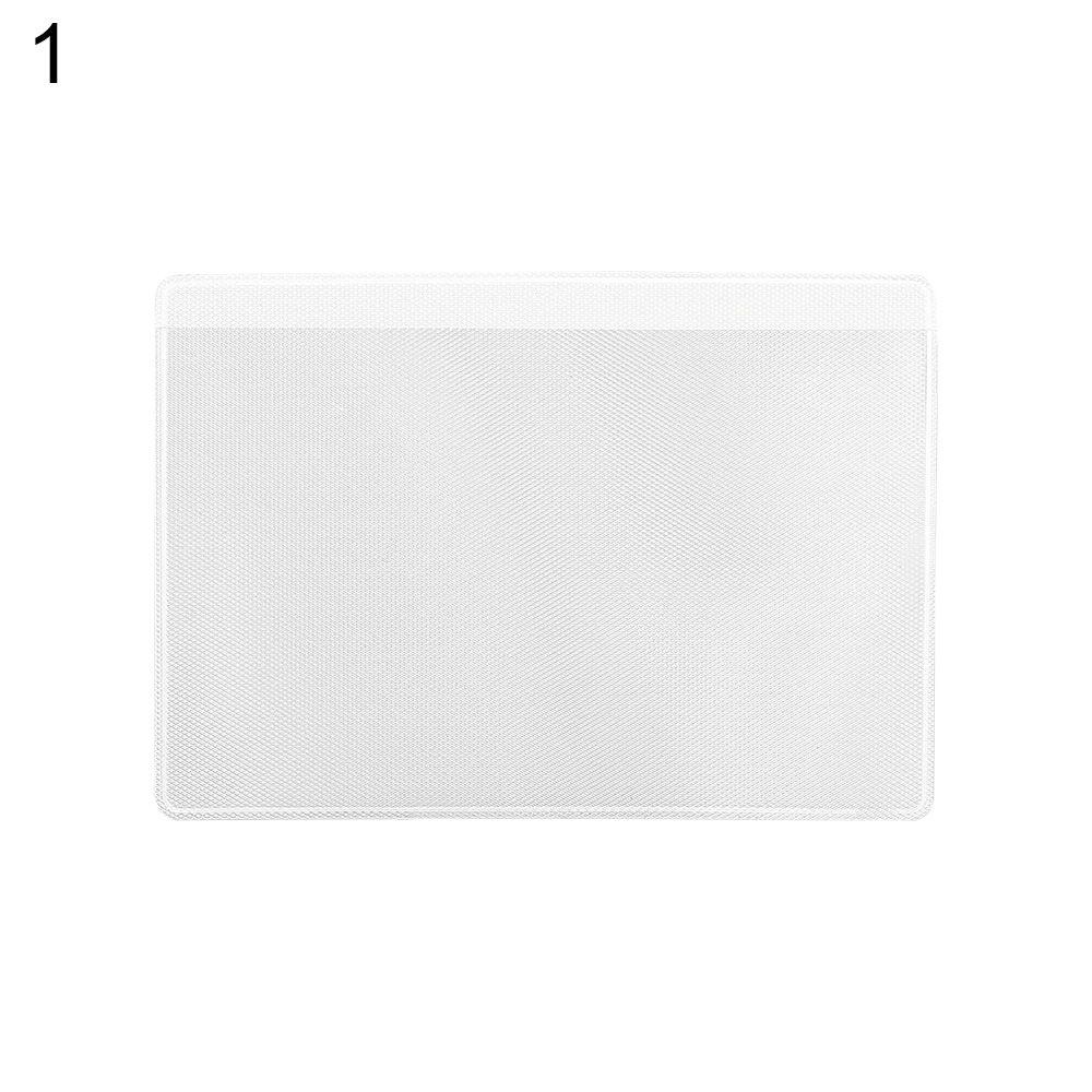 Portable Practical ID Business Case Badge Protector Cover Office School Name Card Work Card Holders ID Card Pouch Card Sleeve