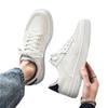 Pánska ležérna všestranná obuv Little White Shoes, čisto biela športová dosková obuv