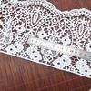 Embroidery Milk Silk Lace Exquisite Non-Elastic Hollow Lace Accessories Diy Clothing Fabric Window Decoration