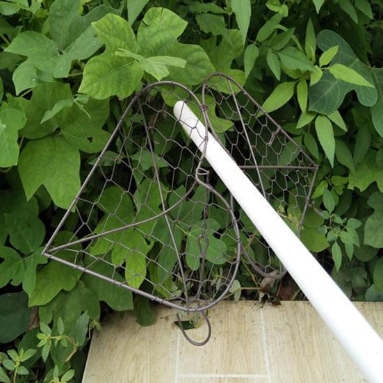 Hanging Plant Holder Heart Shape Iron Wire Succulents Holder Plant Hanger Wreath Frame Plant Grow Basket for Succulents Air Plants