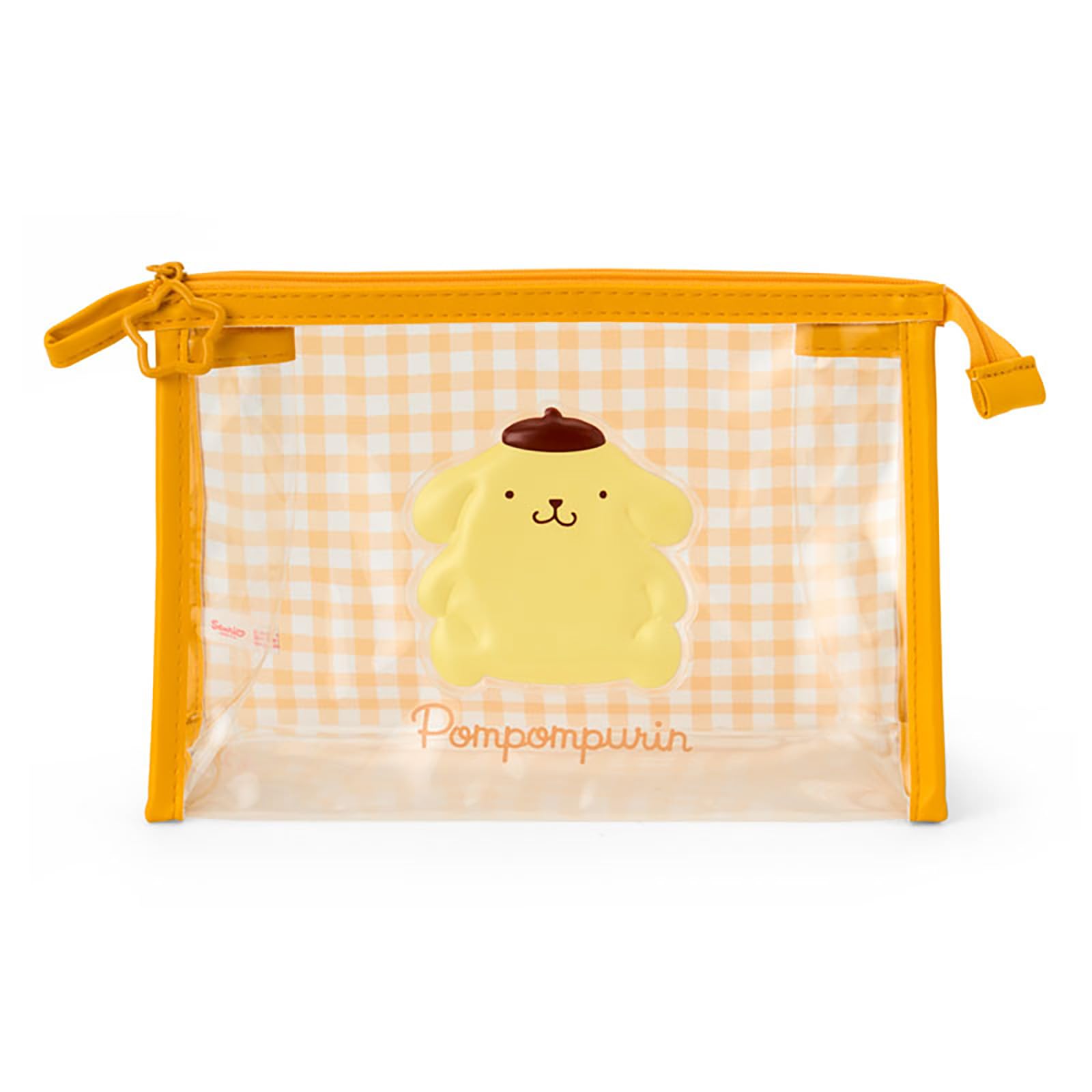 

Sanrio Clear Pouch Pompompurin Transparent Zipper Closure Suitable for ages 3 and up Width 22 x Depth 10 x Height 15cm 732231 PVC/Steel Approx.