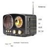 5W Handheld Receiver AM FM SW+bluetooth Speaker USB TF MP3 Music Player Radio Portable MIni Retro Radio