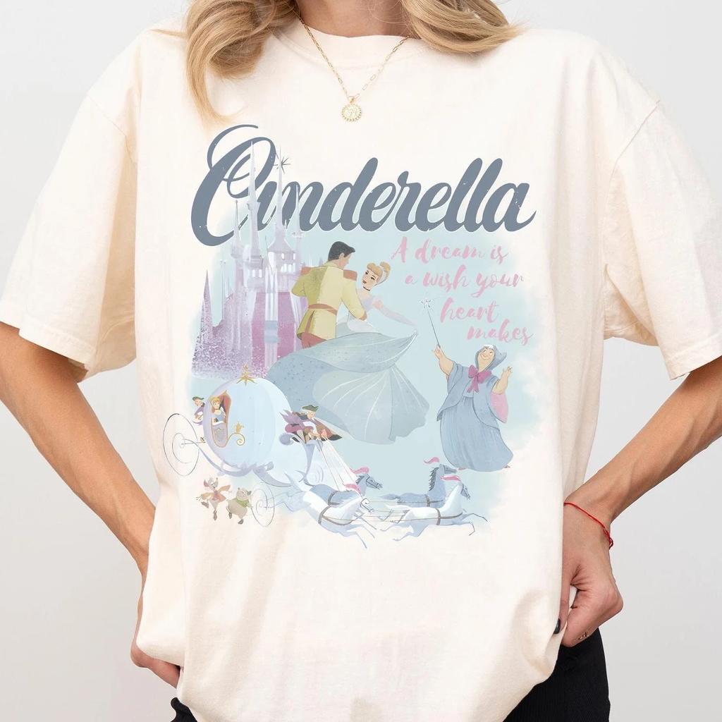 Disney Cinderella Comfort Colors Shirt Walt Disney Princess Shirt  Cinderella Princess Shirt Cinderella Gus Shirt