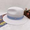 New Big Size Sun Straw Hat Summer Outdoors Sunscreen Beach Sun Hat Trendy Travel Vacation Po Panama Jazz Cap