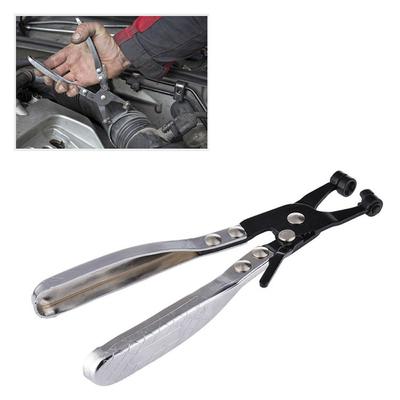 Pince à colliers de serrage pour tuyaux d'eau de voiture, outil de verrouillage à mâchoire pivotante, démontage et installation de colliers de serrage à bande plate de type anneau