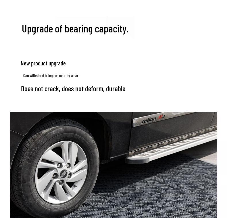 Three-in-One Anti-Slip Entrance Mat for Hotels and Malls