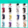 Stilvolle Unisex-Satin-Bandana-Mütze mit seidig-weichem Durag und atmungsaktivem Design