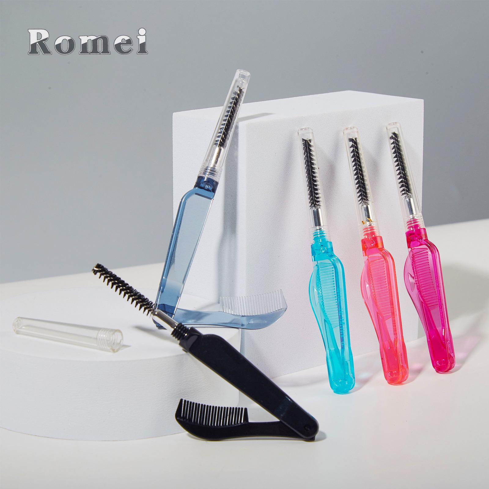 

Dual-Use Stainless Steel Eyelash & Eyebrow Brush Comb for Makeup & Extensions