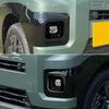 Onami Mitsubishi Delica Mini Front Lamp Cover Fog Lamp Front Bezel Garnish New Delica Mini BA Series Dedicated ABS 2P [Black] DM-24-BK