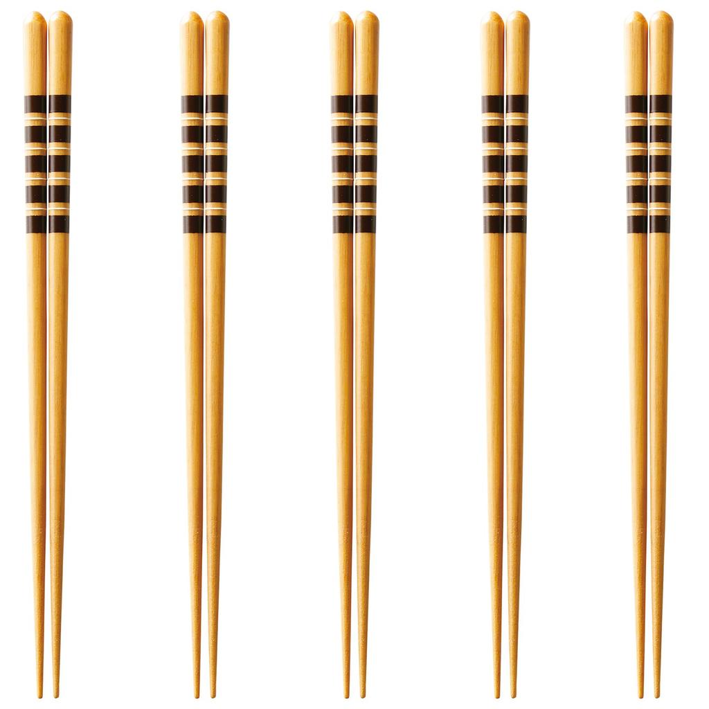 Happy Set of Dishwasher Made In PID9780 J-kitchens Chopsticks, 5, Material Wood, Safe, Japan,