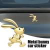 Vziguhk Rabbit Car Sticker, Rabbit Car Decal, Cute Animal Auto Window Adhesive Decoration |