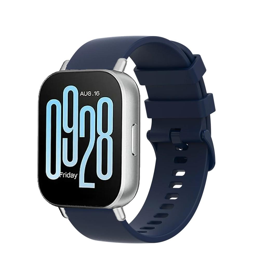 20 22mm Silicone Sports Watch Strap for Redmi Watch 5 3 Active/ Lite Replaceable Wristband Band For Samsung Watch 7/6/5 Bracelet