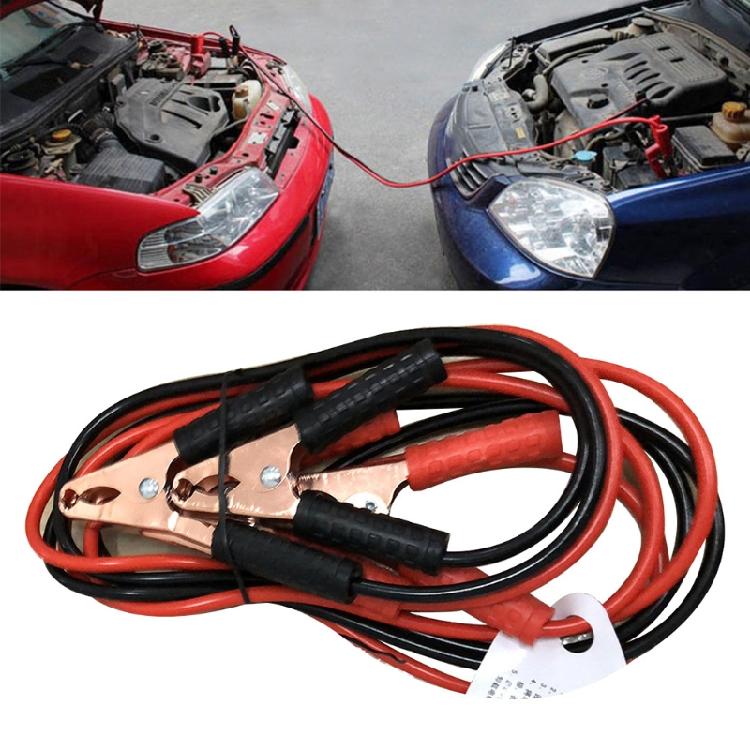 Emergency Battery Jumper Wires Car Power Charging Booster Cable Alligator Clamp