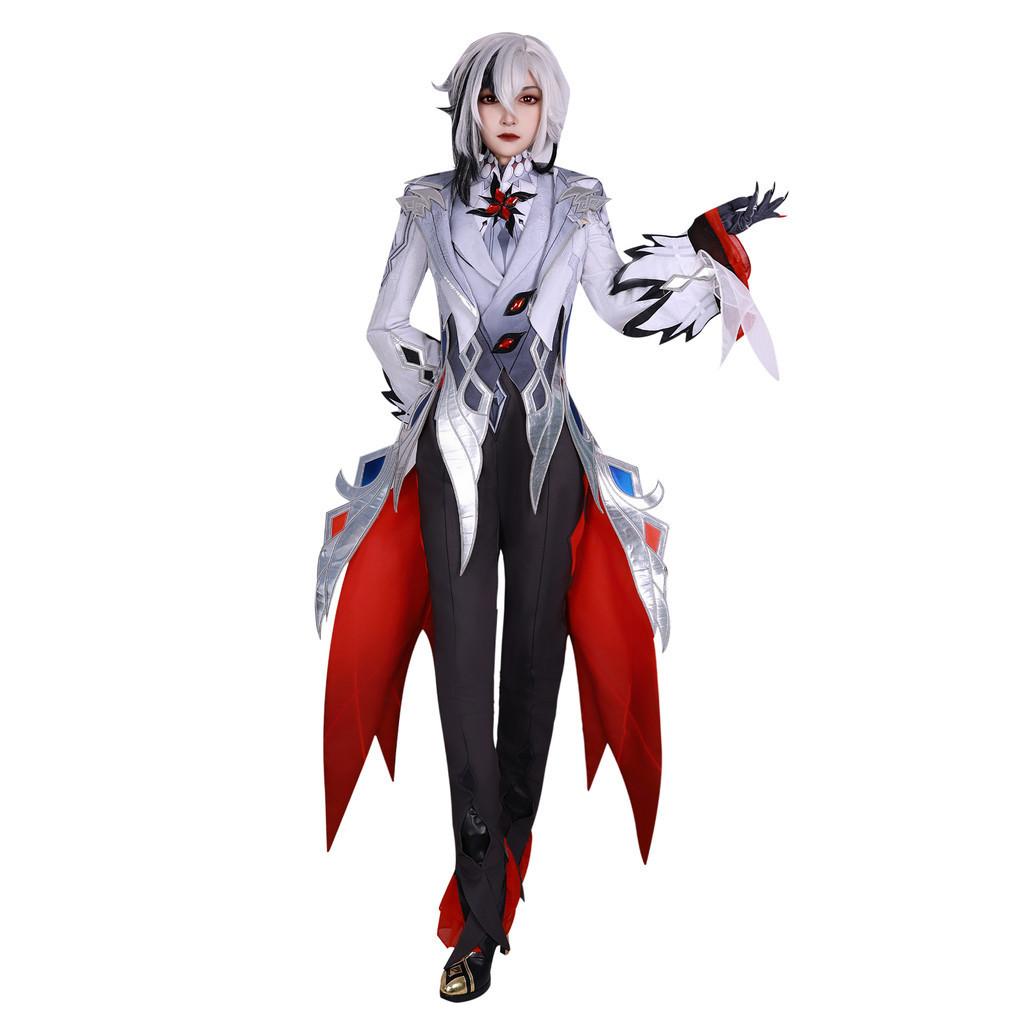 Impact Arlecchino Genshin Cosplay Costume Game Cartoon Virtual Character Party