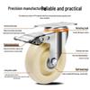 Light to Medium Duty Nylon Swivel Casters with Brake - 3", 4", 5" Sizes Available for Trolleys