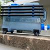 Camping Bucket Stand Strong Load Bearing Foldable Ice Box Holder Detachable Cooler Luggage Rack for Outdoor Camping Hiking