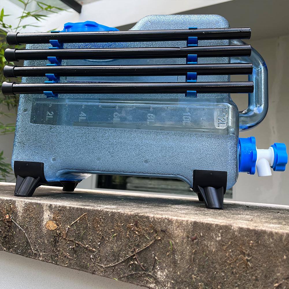 Camping Bucket Stand Strong Load Bearing Foldable Ice Box Holder Detachable Cooler Luggage Rack for Outdoor Camping Hiking