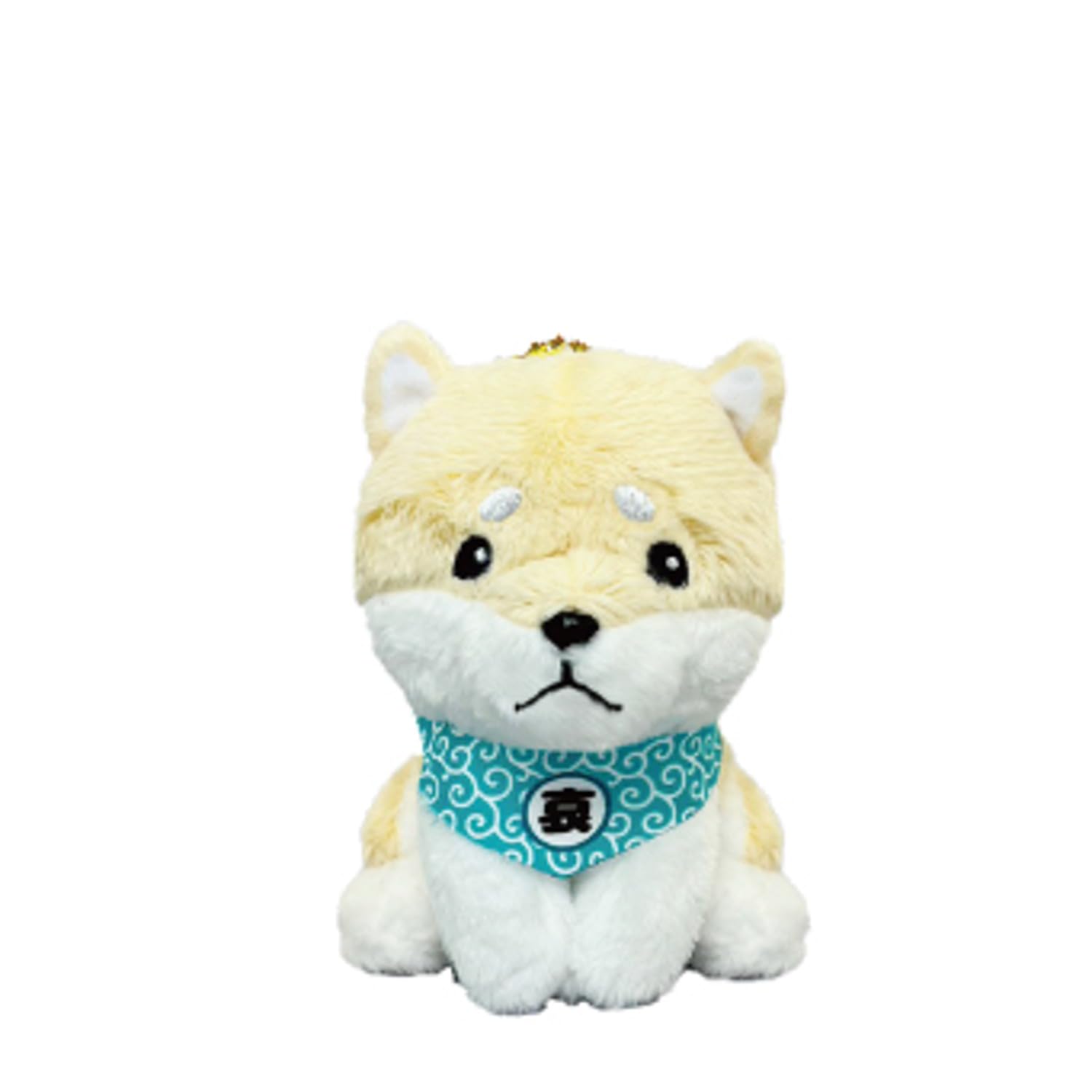 

Sail Dog Mascot with Realistic Voice IC, Expressing Emotions, Angry, Sadness, and Barking Sounds, Size: Approx. 10cm H x 7cm W x 7.2cm D, 858596 (BL)