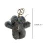 Cartoon Bear Pendant Keychain Plush Dolls Fashion Bag Ornaments Keyring for Keys