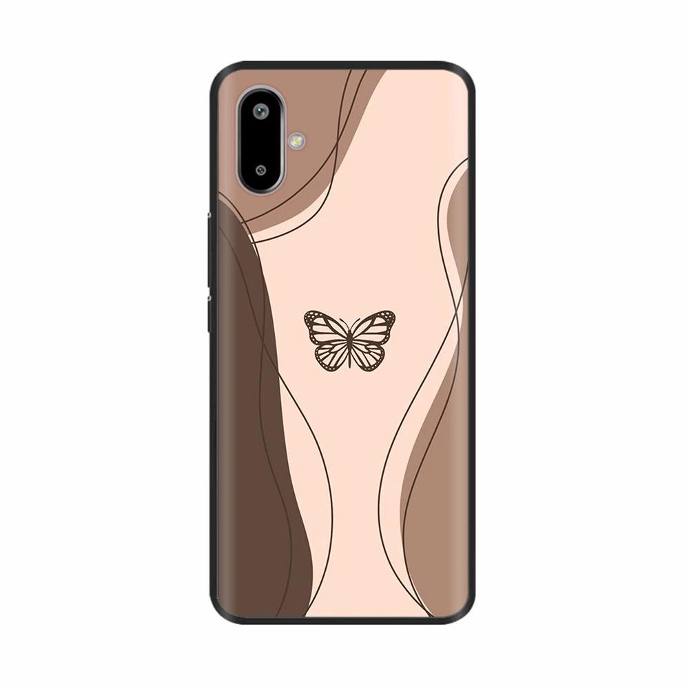 For Samsung Galaxy M06 5G Case SM-M066B Fantasy Flowers Phone Housing Soft Slim TPU Silicone Cover For Galaxy F06 Phone Cases