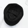 100% Fashionable Octagonal Hat Korean Version British Retro Solid Color Baseball Cap Beret Shows Small Face