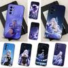 G-GENSHIN IMPACT S-Skirk Phone Case For Samsung Galaxy A73,31,32,72,41,J7,8,9,53,52,71,22,Note Soft Black Silicone Cover