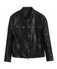 Strike Squall Biker Lambskin Jacket (Black)