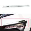Car Front Left Fog Light Frame Bright Strip Trim Fit for Kia Sportage 2009 2010 2011 2012 2013 Chrome ABS