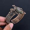 Dragon Blood Jasper 999 Copper Wire Wrapped Bangle, Handmade Gemstone Bangle, Gift For Mom Antique Jewelry