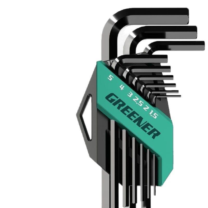 OLOMM 9-Piece Hex Key Wrench Set