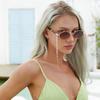 Sunglasses Women With Chain Oval Frame Sunglasses Women'S Trend Photo Glasses Sunglasses