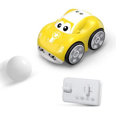 DEERC Funkgesteuertes Auto für Kinder, für den Innenbereich, ferngesteuertes Auto, Spielzeugauto, Folgemodus, Hindernisvermeidungsmodus, Pfadverfolgungsmodus, Hunde-/Katzen-/Haustierspielzeug, kabellos